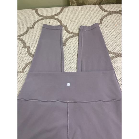 lululemon Align High Rise Leggings Pant 29" in Nulu fabric, size 10, lavender - Picture 2 of 8